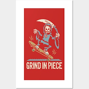 Grind In Piece Posters and Art